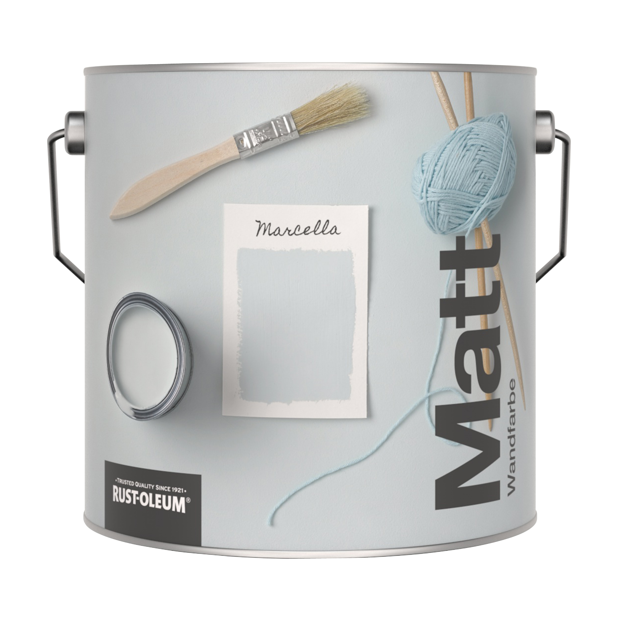 Abwaschbare matte Wandfarbe - Marcella 2.5L