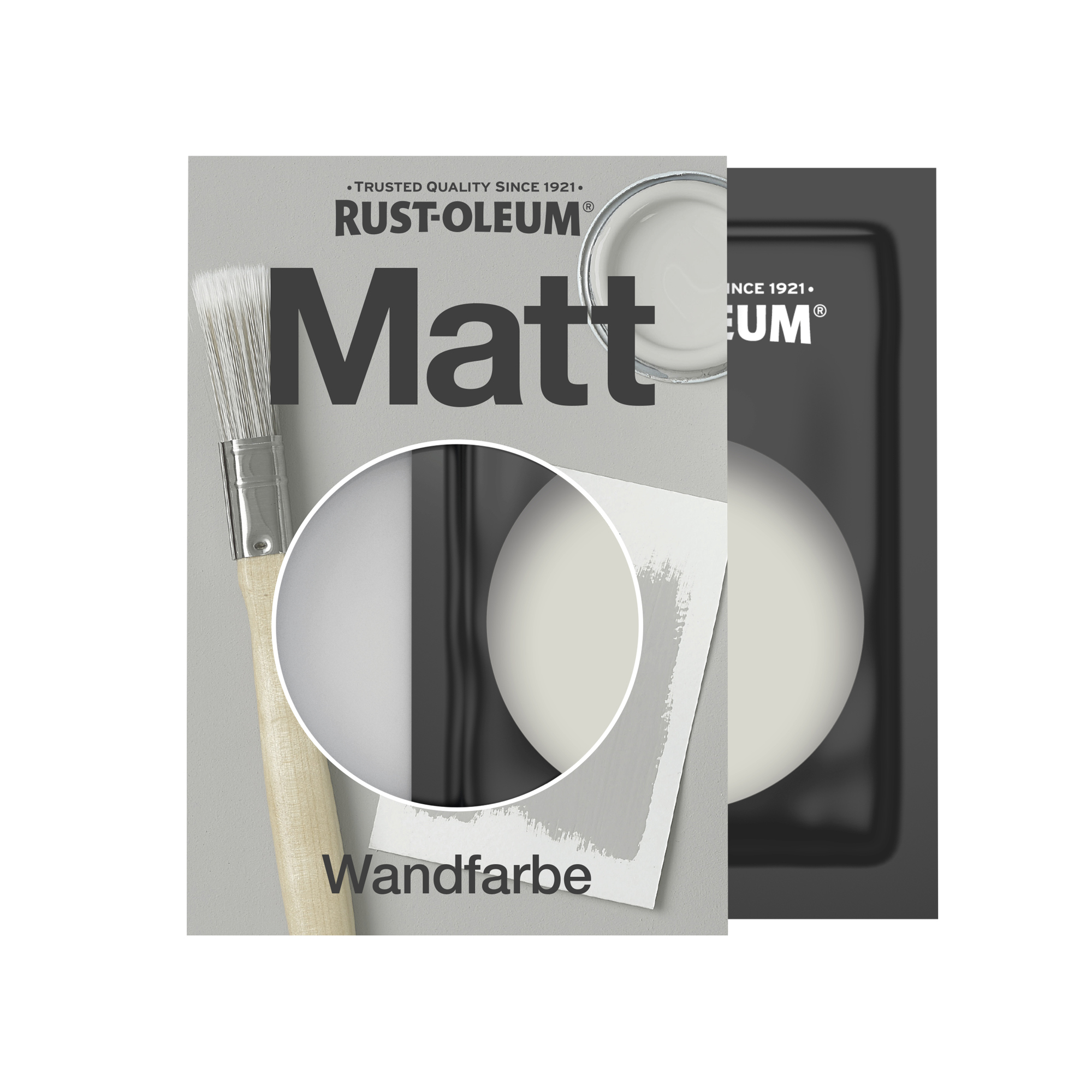 Abwaschbare matte Wandfarbe - Mokka 10ml