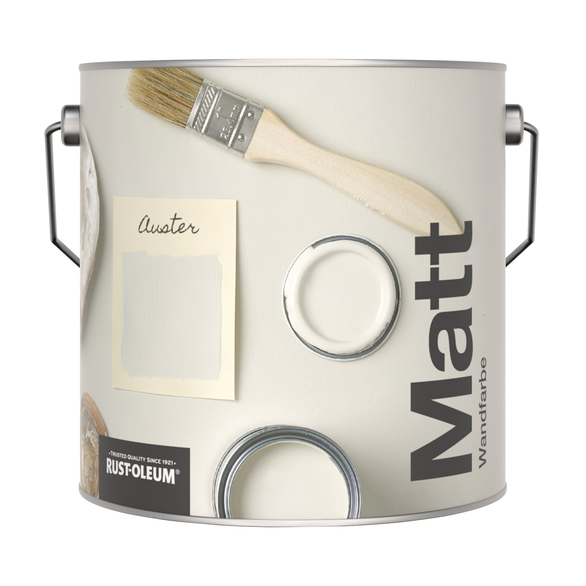 Abwaschbare matte Wandfarbe - Auster 2.5L