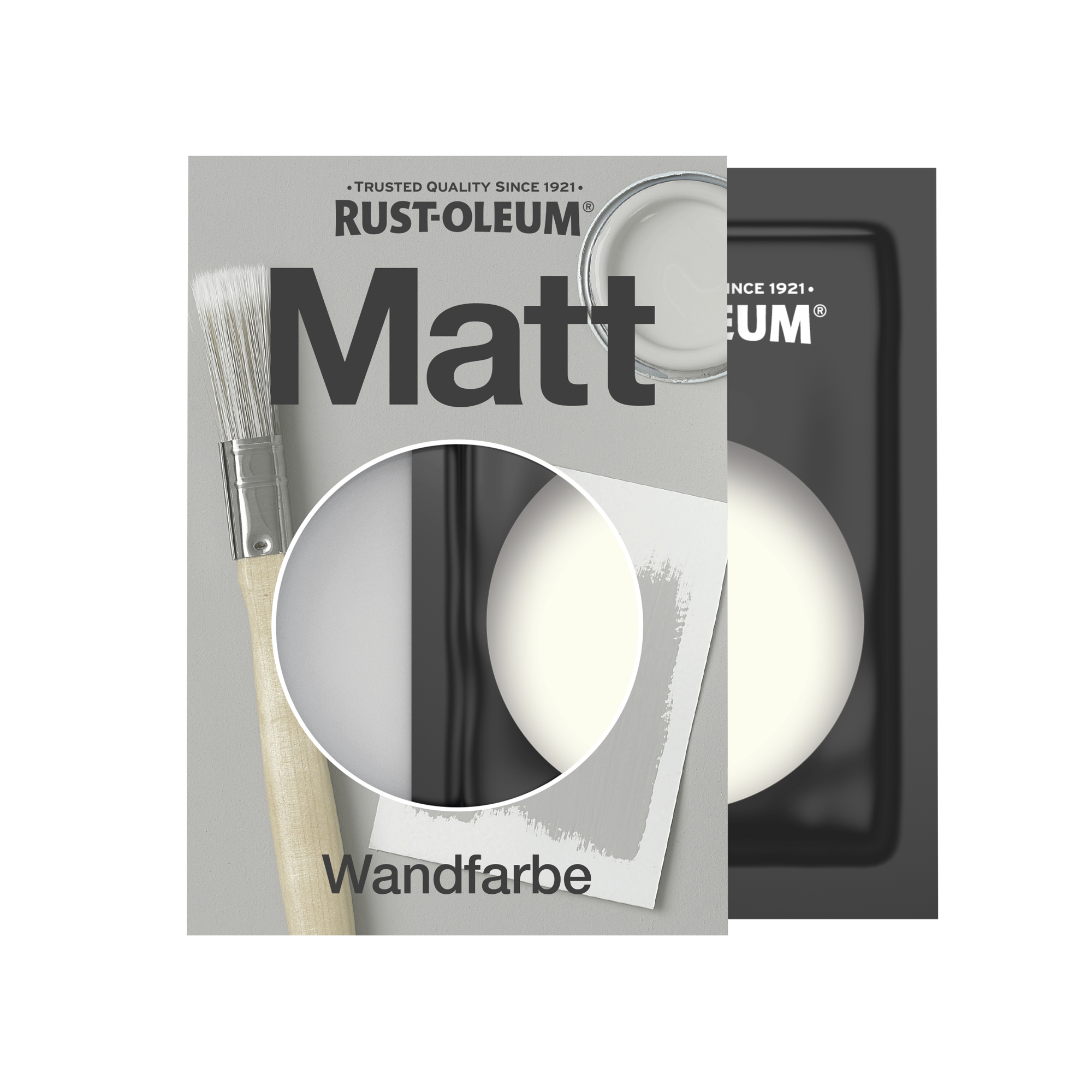 Abwaschbare matte Wandfarbe - Porzellan 10ml