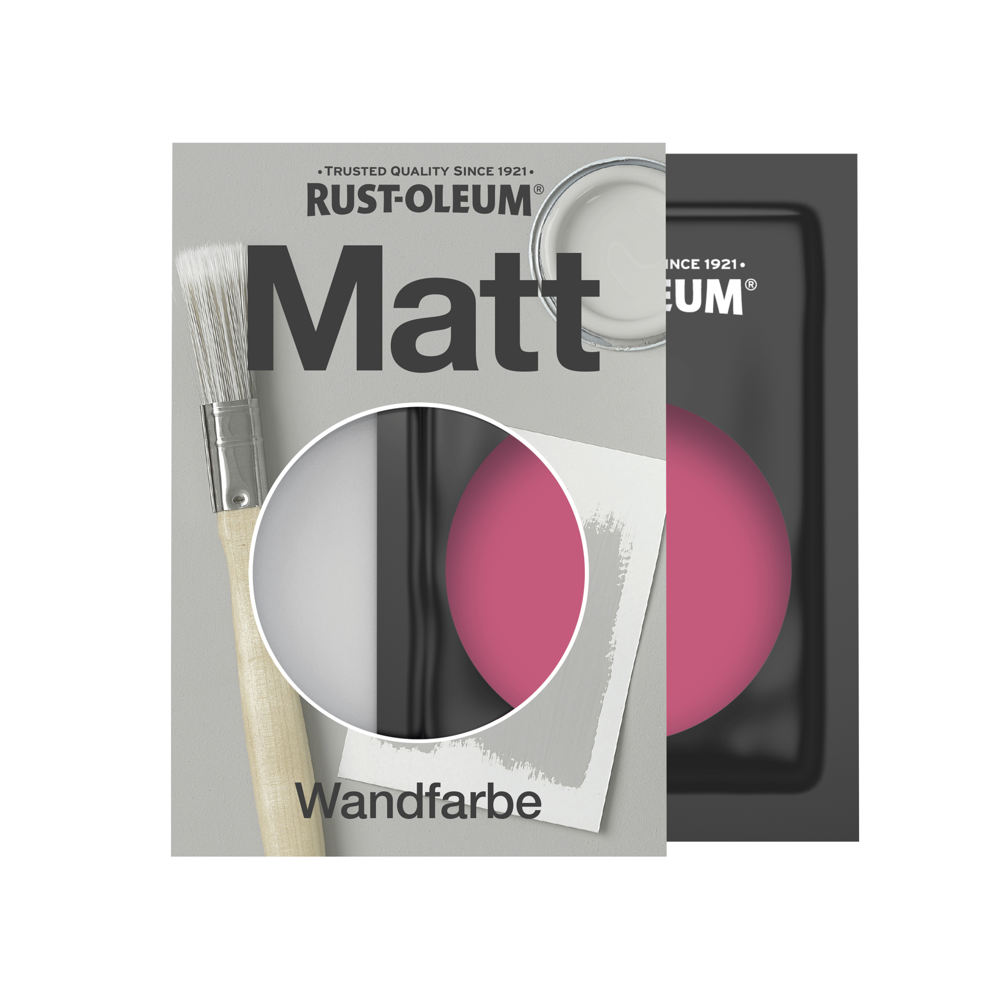 Abwaschbare matte Wandfarbe - Himbeere 10ml