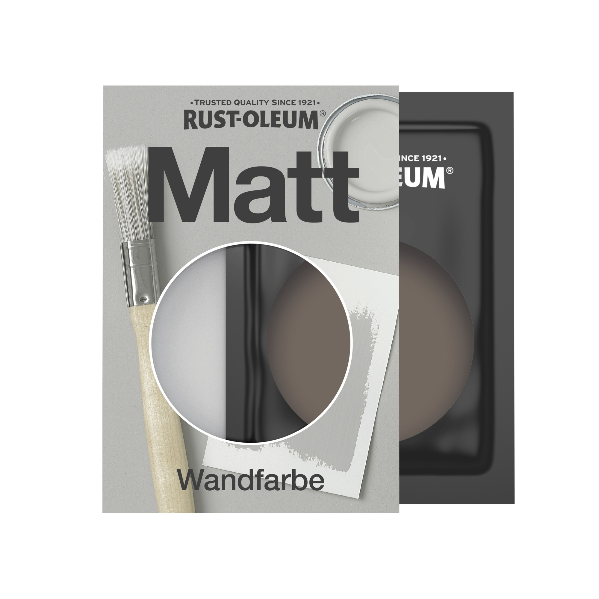 Abwaschbare matte Wandfarbe - Flussufer 10ml