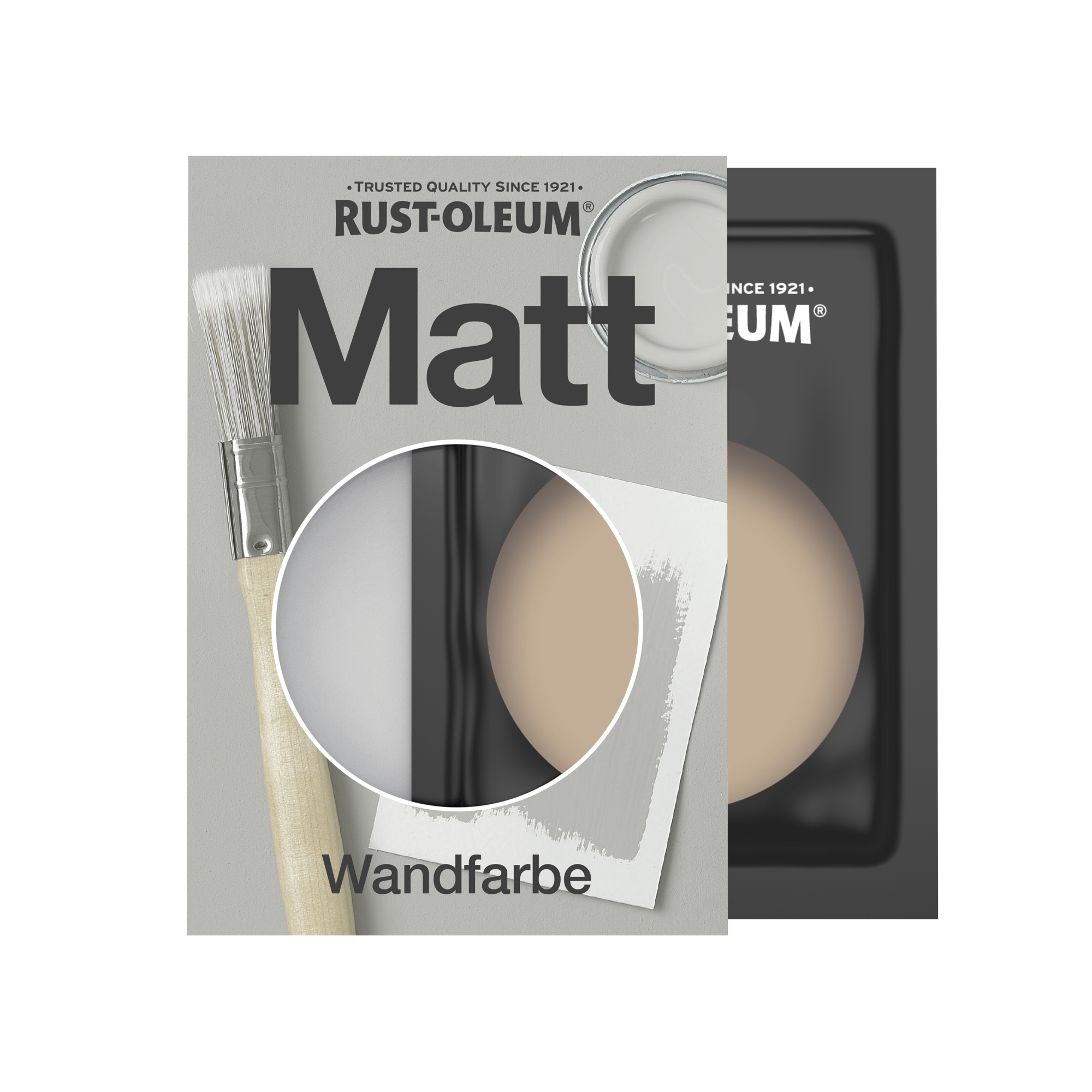 Abwaschbare matte Wandfarbe - Gesalzenes Karamell 10ml