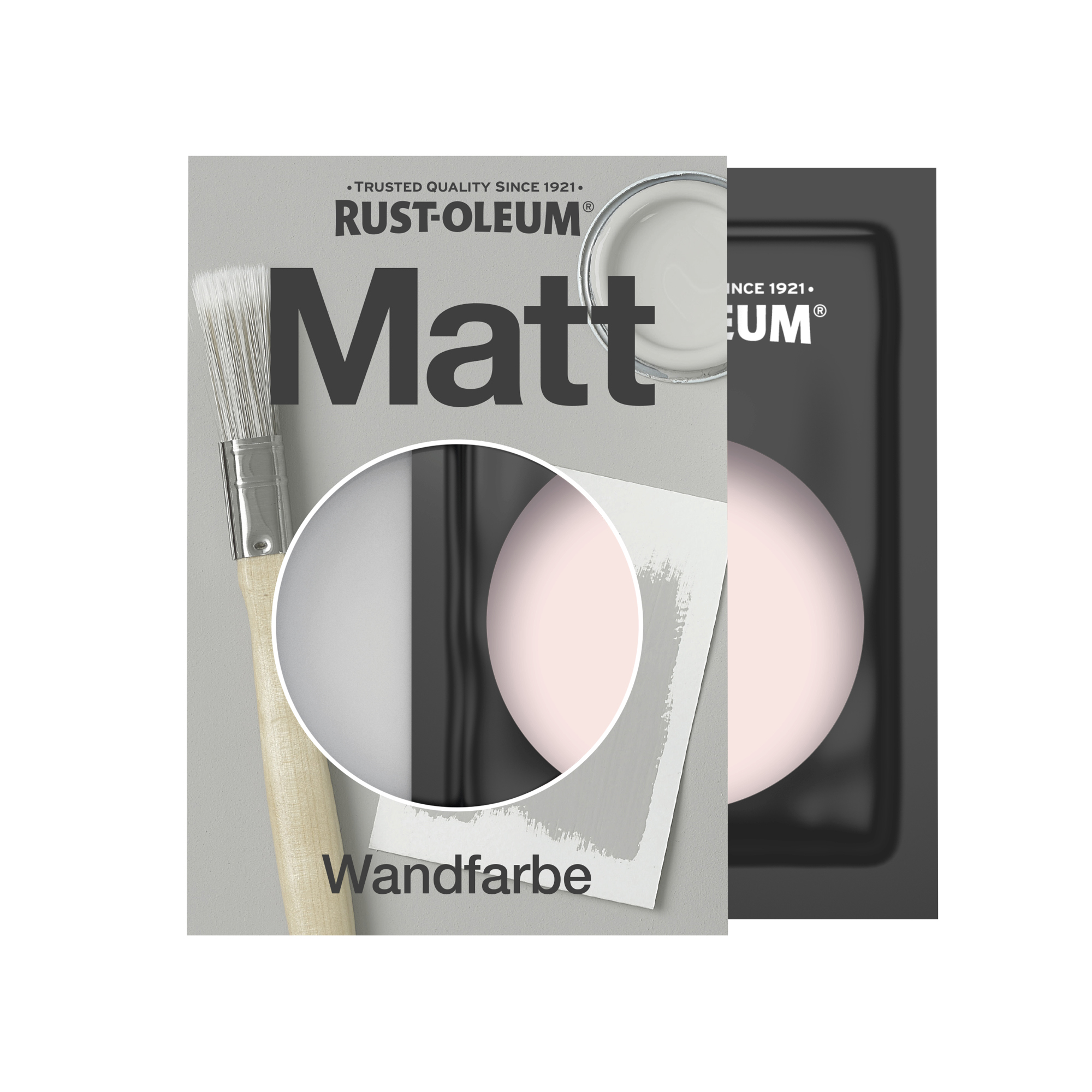 Abwaschbare matte Wandfarbe - Erdbeer-Vanille 10ml