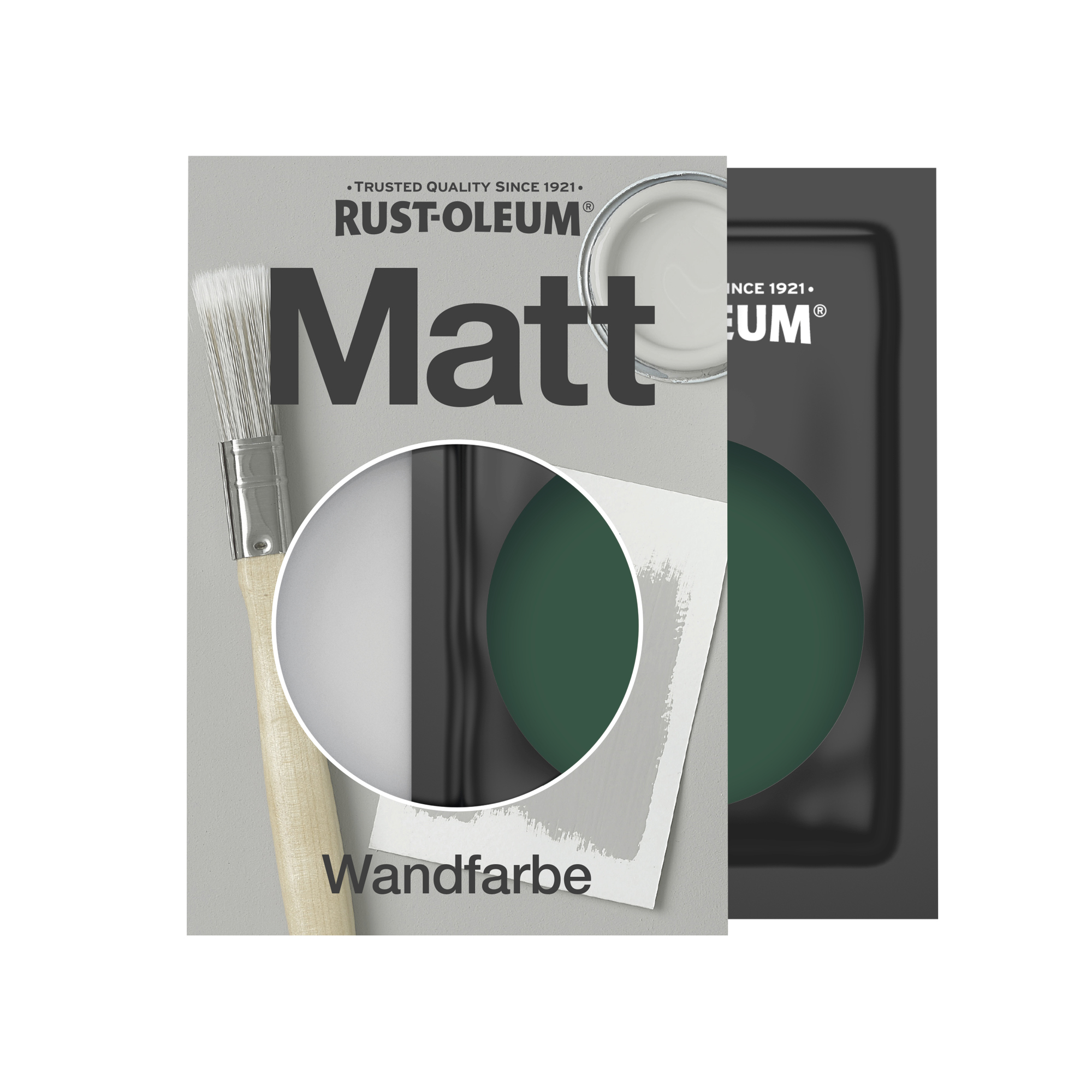 Abwaschbare matte Wandfarbe - Kiefernwald 10ml