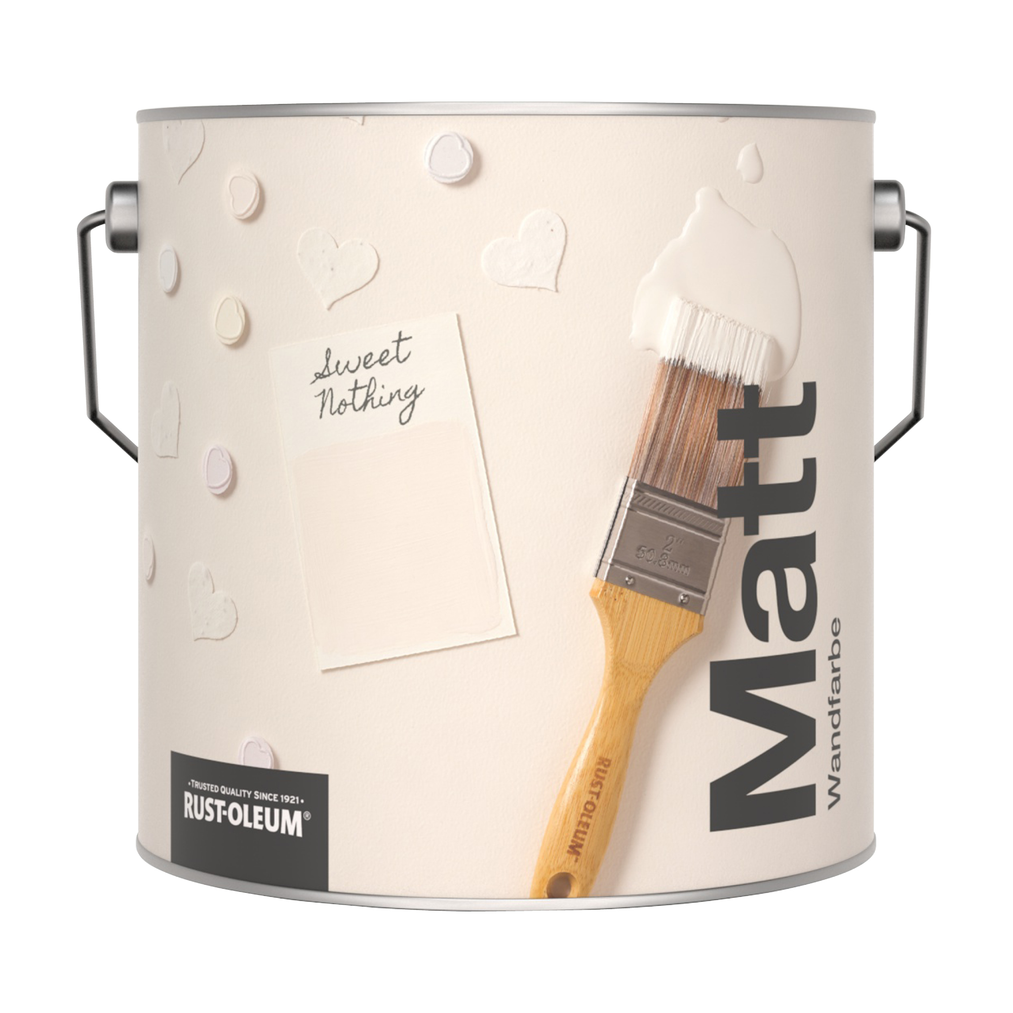 Abwaschbare matte Wandfarbe - Sweet Nothing 2.5L