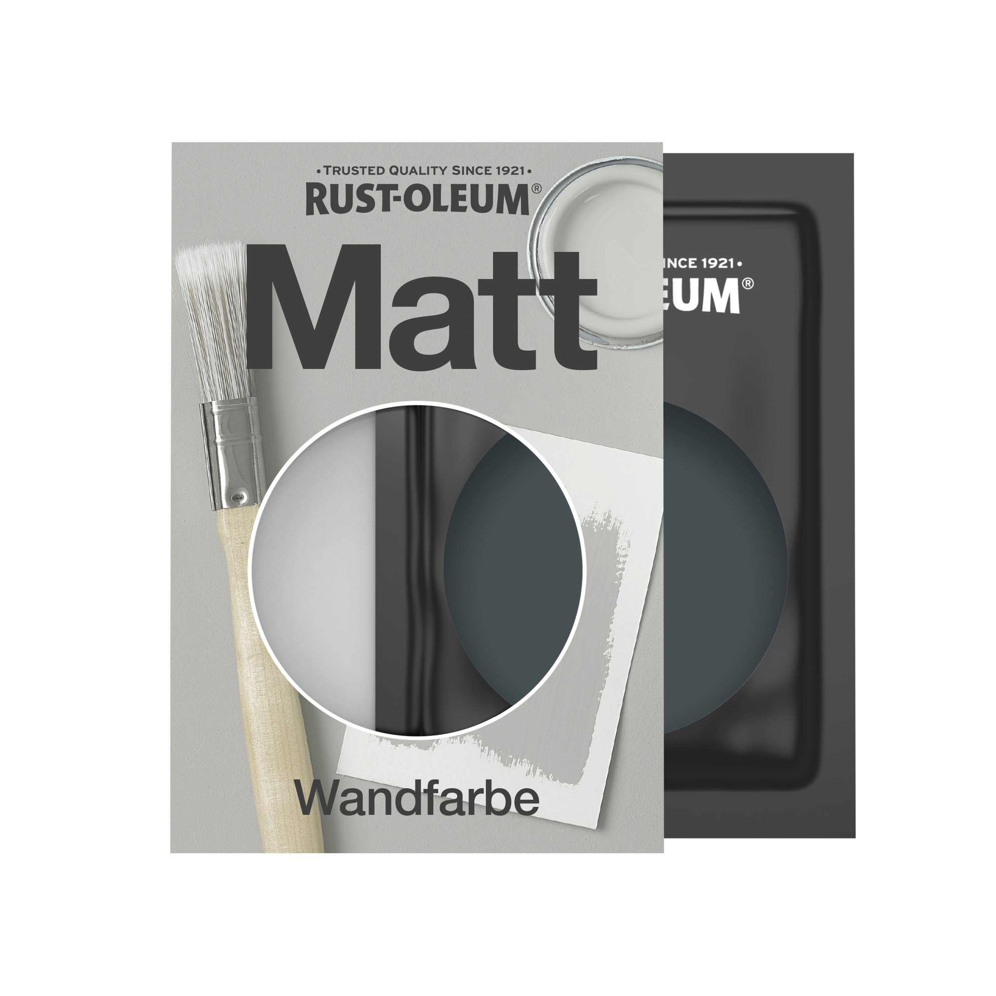 Abwaschbare matte Wandfarbe - Anthrazit (Ral 7016) 10ml