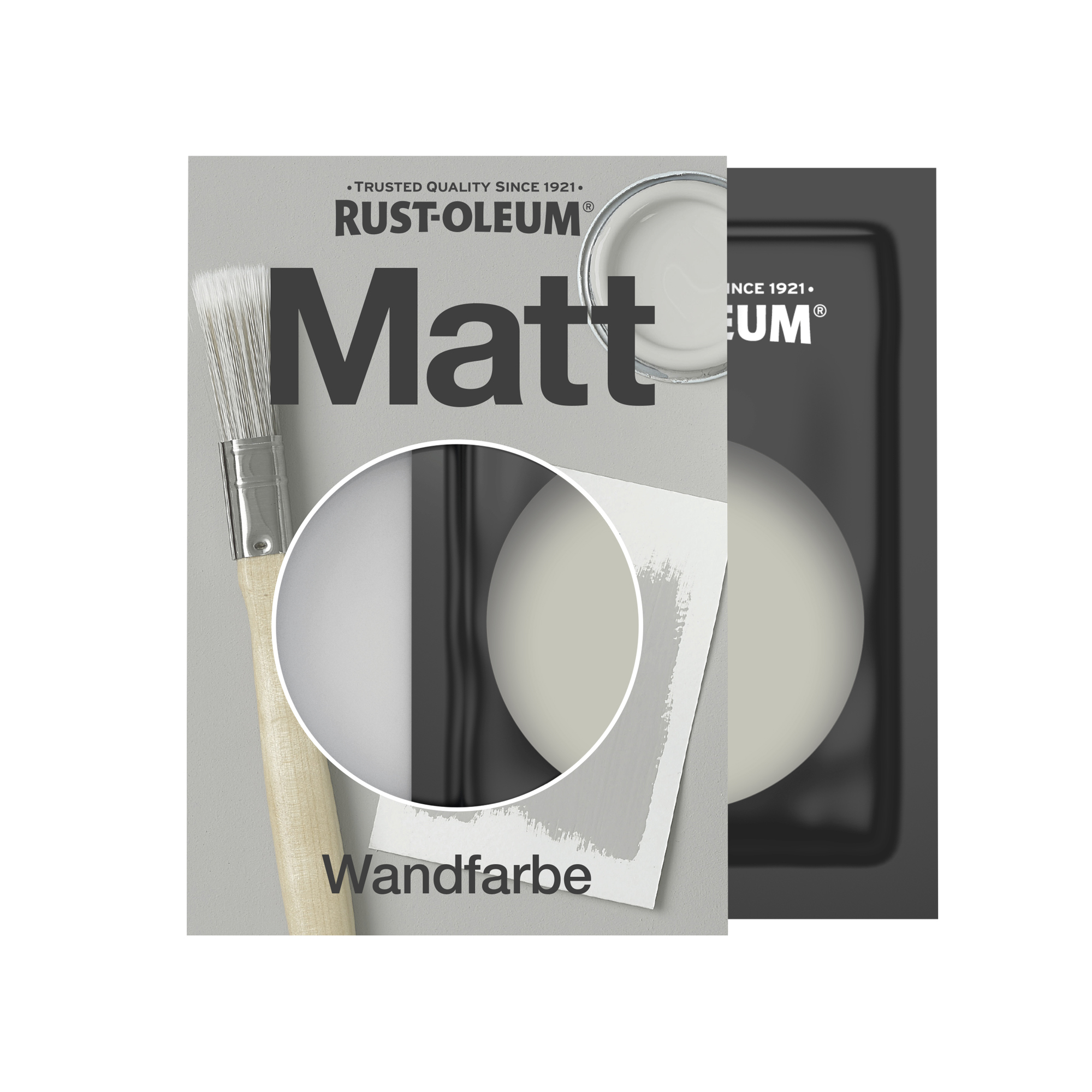 Abwaschbare matte Wandfarbe - Nebel 10ml