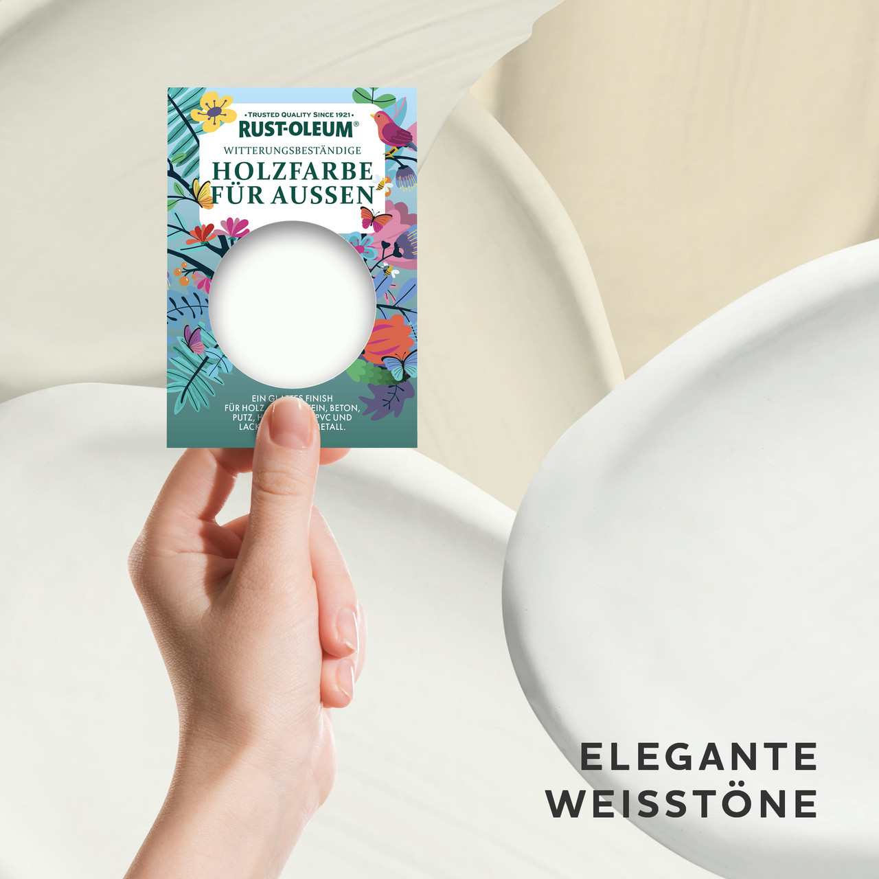 Holzfarbe Für Aussen Testerbox - Elegante Weißtöne