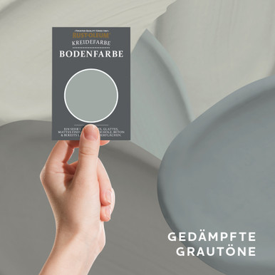 Bodenfarbe Testerbox- Gedämpfte Grautöne