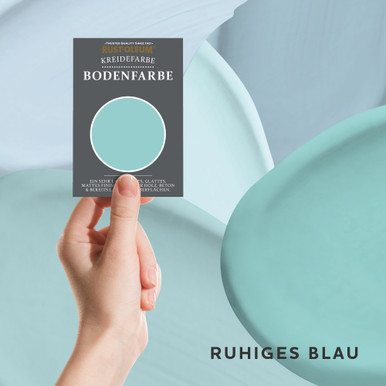 Bodenfarbe Testerbox - Ruhiges Blau
