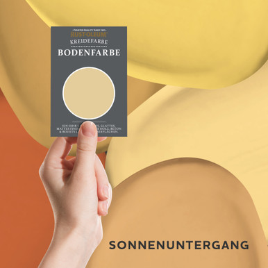 Bodenfarbe Testerbox - Sonnenuntergang