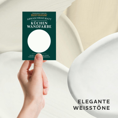 Küchenwand- und Deckenfarbe Testerbox - Elegante Weißtöne