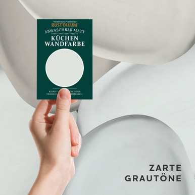Küchenwand- und Deckenfarbe Testerbox -  Zarte Grautöne