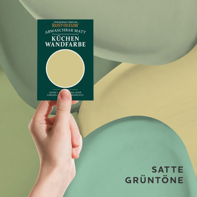 Küchenwand- und Deckenfarbe Testerbox - Satte Grüntöne