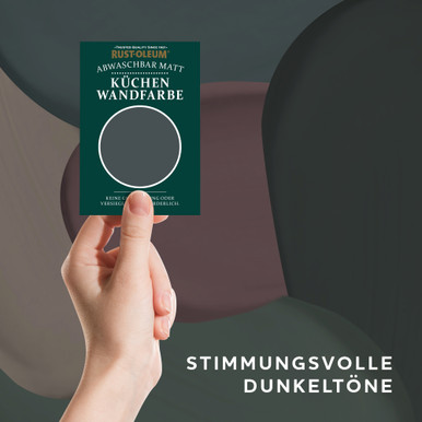 Küchenwand- und Deckenfarbe Testerbox - Stimmungsvolle Dunkeltöne