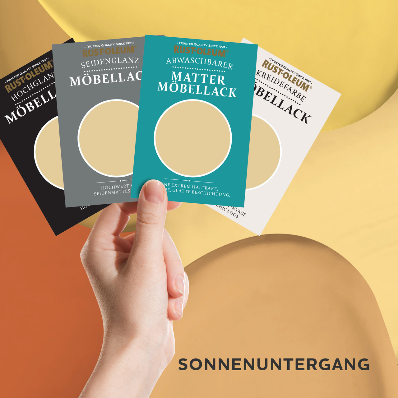 Möbellack Testerbox  -  Sonnenuntergang