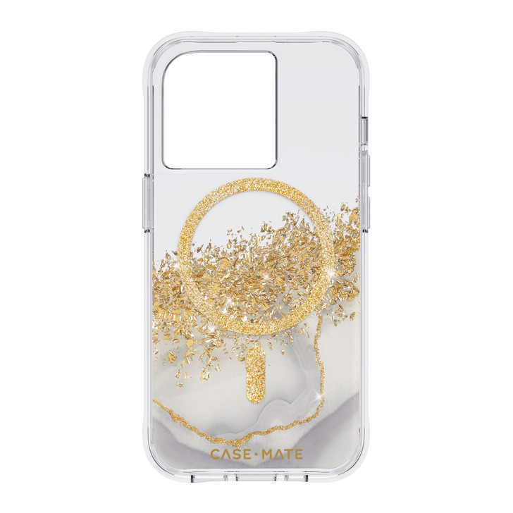 iPhone 14 Pro Case-Mate Karat MagSafe Case - Marble - 15-10415