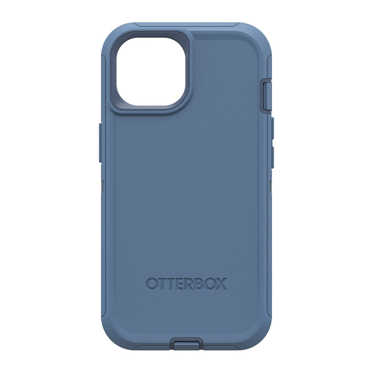 iPhone 15/14/13 Otterbox Defender Series Case - Blue (Baby Blue Jeans) - 15-11385