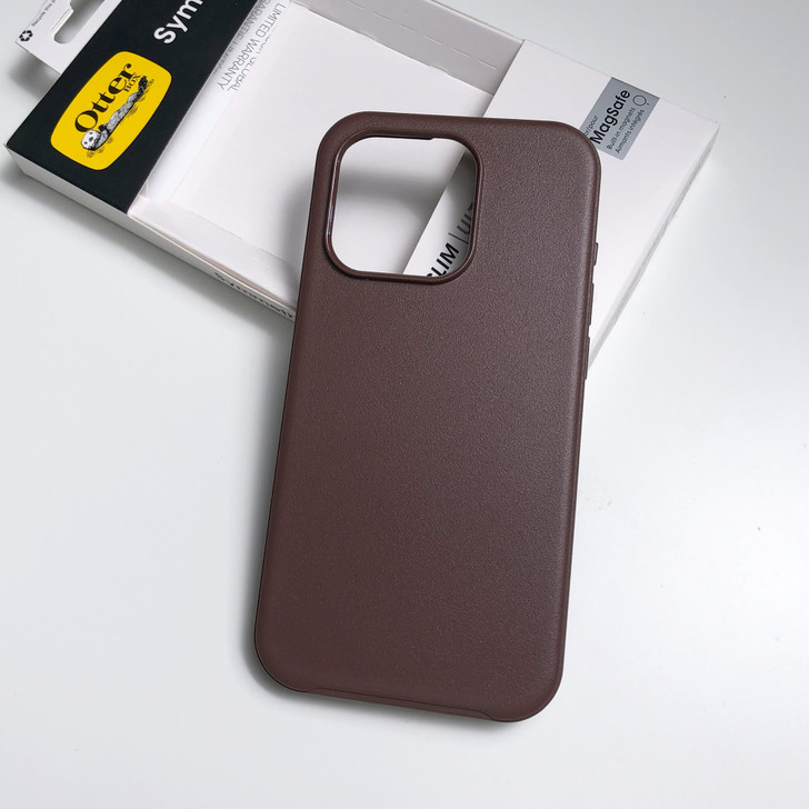 iPhone 15/14/13 Otterbox Symmetry w/ MagSafe Series Case - Brown (Chocolate Bar) - 15-11422