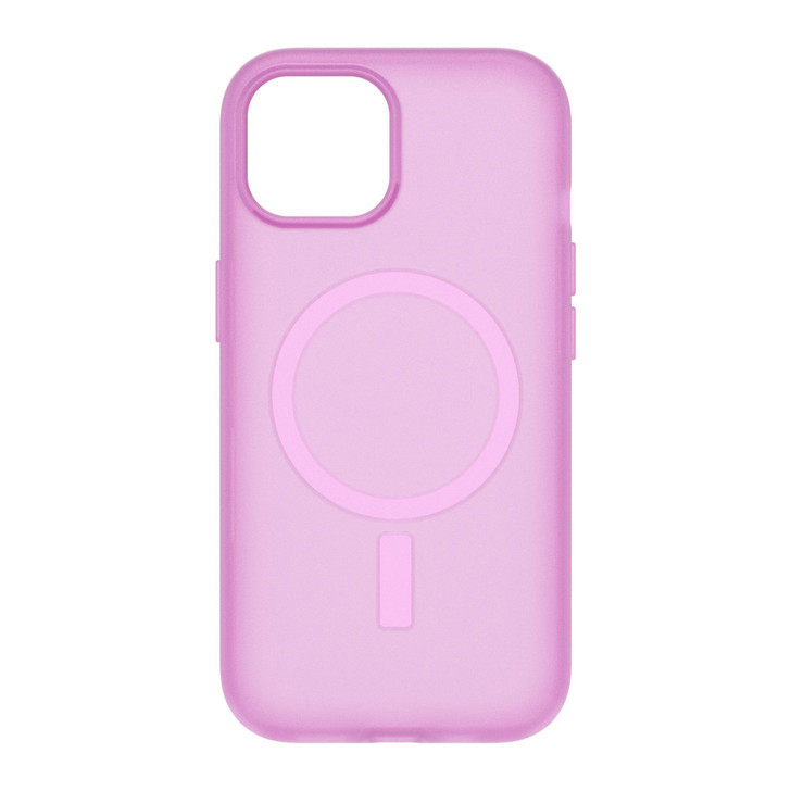 iPhone 15/14/13 Otterbox Symmetry w/ MagSafe Soft Touch Series Case - Purple (Beet It) - 15-11414