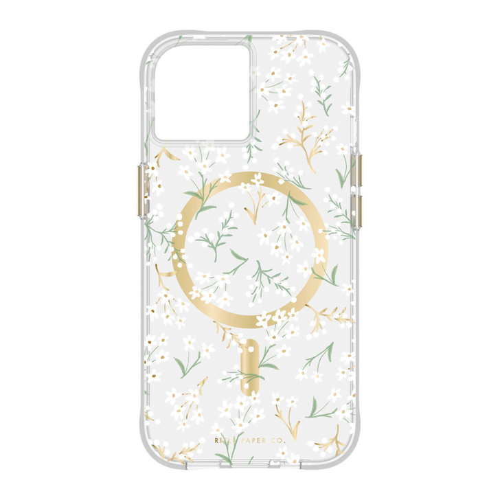 iPhone 15/14/13 Rifle Paper MagSafe Case - Petite Fleurs - 15-11461