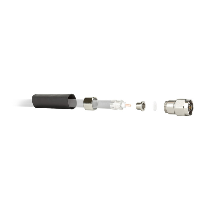 WilsonPro N-Male Solderless Field Termination Connector for SC400/LMR400 - 10 pk - 15-07045