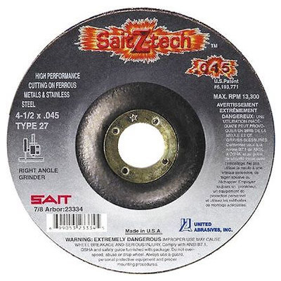 Depressed Center Cut-Off Wheel T1 Z-TECH 4-1/2