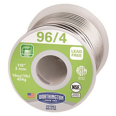 44204 Lead Free Solder 1# (331863) - General Air Service & Supply