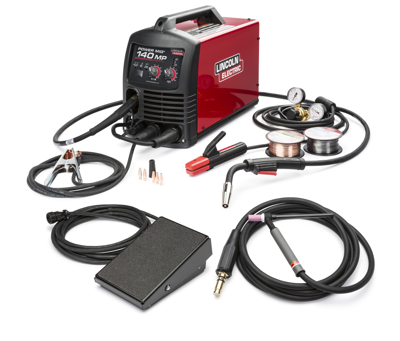 Power MIG 140 MP Multi-Process Welder TIG One-Pak (K4499-1