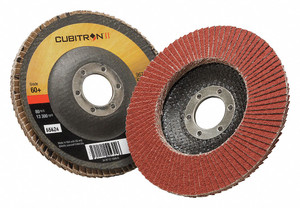 4-1/2" X 7/8" Cubitron II 60 Grit 967A Flap Disc (55624)