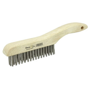 Hand Wire Scratch Brush, Shoe Handle