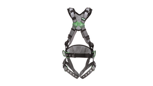 V-FIT Construction Harness, Standard, Back & Hip D-Rings, Tongue Buckle Leg Straps, Shoulder Padding (10195149)