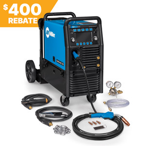 Multimatic 255 Multiprocess Welder w/ EZ-Latch Running Gear- 208-575V (951767)