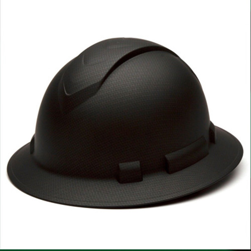 Ridgeline Hard Hat - Full Brim, Black Graphite (HP54117)