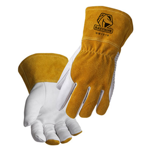 Premium Goatskin MIG/TIG Glove w/ DragPatch (GM1510-WT)