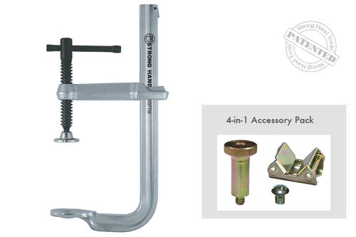 Sliding Arm Clamp w/ Replaceable Pads & Unique Accessories, 12-1/2", 2,400 lb. (UM125-C3)