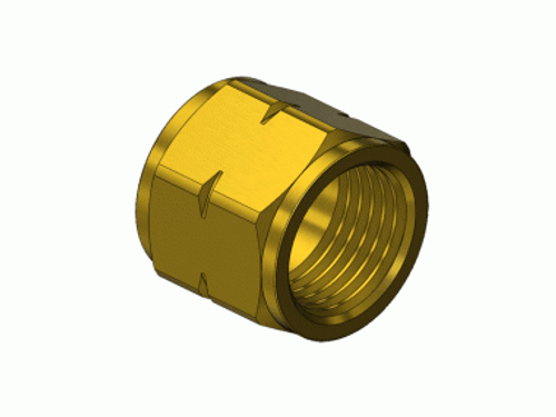 "B" Size Brass Hose Nut for Fuel Gas (N-21)