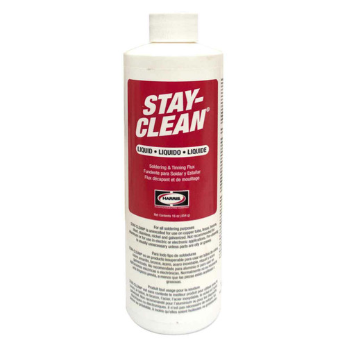 16 Oz. Stay-Clean Liquid Flux Bottle (SCLF16)