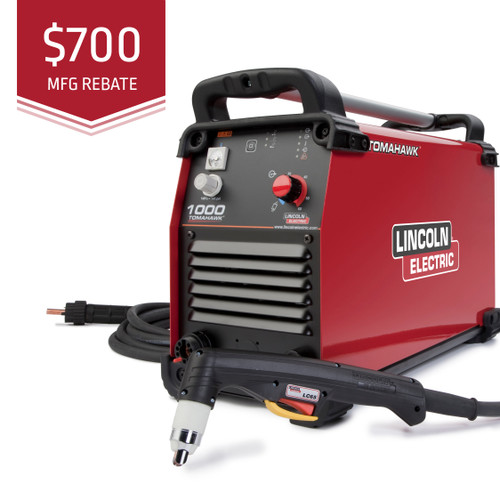 Tomahawk 1000 Plasma Cutter with 25' Torch (K2808-1)