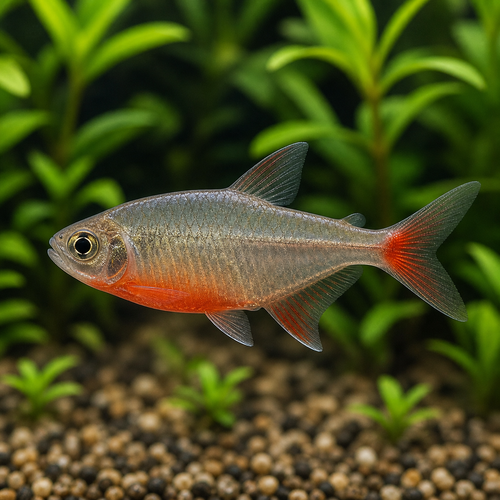 RED BELLY TETRA - AI-generated catalogue illustration, not actual stock. Source: Shop-CC TT-043; asset b479991a-188b-438a-be1e-bce8b4bc7a97