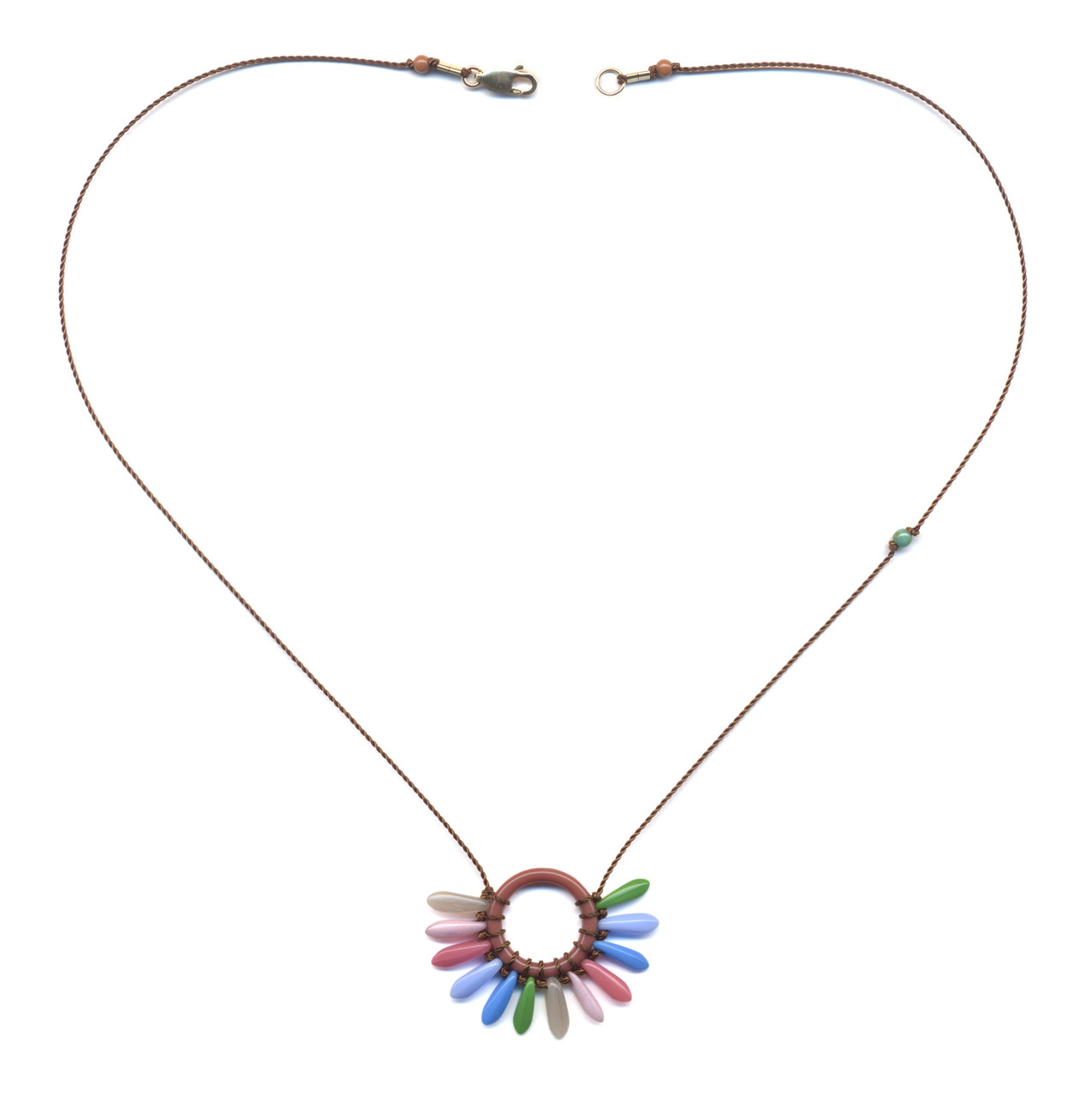Monet Off-white Enamel Heart Pendant Chain Necklace - Etsy