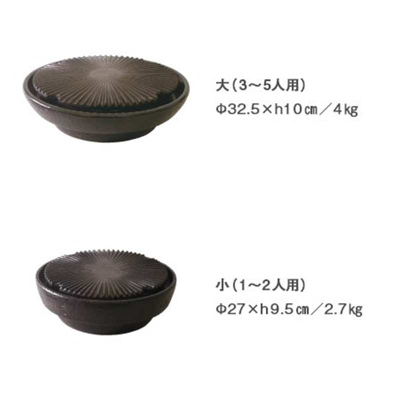 YAKI YAKI SAN GRILL PAN (ND-18) by Iga Mono - GreenerGrassDesign