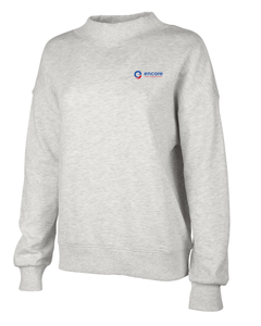 Women's Charles River Mock-Neck Sweatshirt