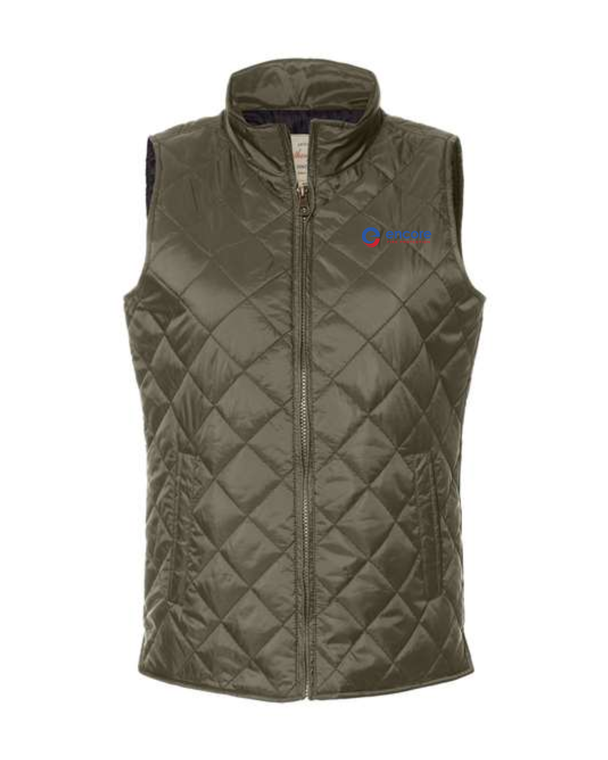 Women's Diamond Quilted Vest