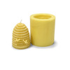 3" Skep with Bees Mold