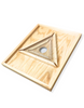 Triangle Bee Escape Board - 10 Frame