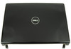 Dell Studio 1457 1458 Black 14" LCD Back Cover Lid & Hinges - 7M3DT