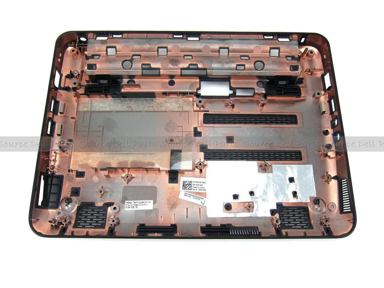 Dell Inspiron Mini 10 1012 Laptop Base Bottom Cover Assembly - F6CW8