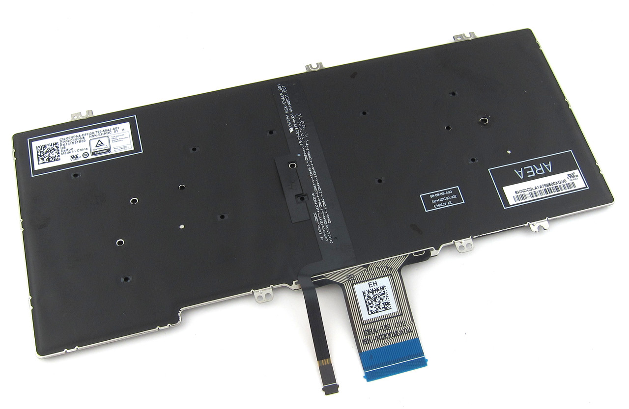 Laptop Keyboard For DELL Latitude 5289 7389 7390 2-in-1 5280 5288 7280 7380 Japanese Jp Ja Black Without Backlit New - Foto 12